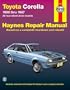 Toyota Corolla (rwd) '80'87 (Haynes Manuals)