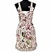 ABASSKY Women Home Kitchen Cooking Pocket Apron (One Size, Multicolor)