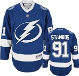 Tampa Bay Lightning Steven Stamkos Blue Youth Replica Jersey (Youth Large/XL)