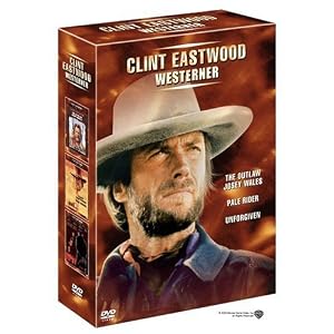 Clint Eastwood - Westerner (The Outlaw Josey Wales   Pale Rider   Unforgiven   3 DVD Set by 