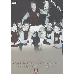 West Ham United vs TSV Munich 1860 - 19th May 1965