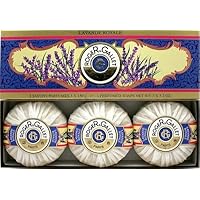 Lavande Royale by Roger & Gallet 3 x 3.5 oz Perfumed Soaps