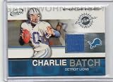 2002 Atomic Game Worn Jerseys Charlie Batch #34 NM-MT /257 Jersey Card