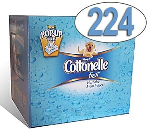 Cottonelle Fresh® Flushable Moist Wipes - 224ct
