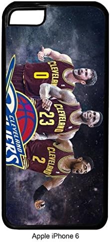 FUNKYCAT iPhone 6s Custom iPhone 6s Hard Case Custom Lebron James Kevin Love Kyrie Irving Cavaliers Cleveland (White)£¬for iPhone 6s 4.7
