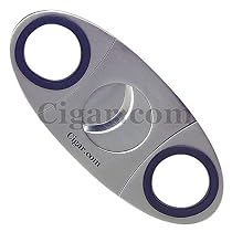 Visol Stainless Steel Double Blade Guillotine Cigar Cutter