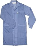 Desco 73606 Polyester Smock Statshield Labcoat with Snaps, 41