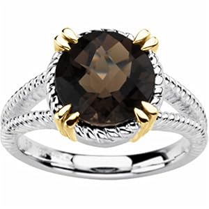 Fabulous Smoky Quartz Cocktail Ring