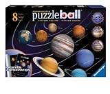 Ravensburger - 112937 Puzzleball Planetenbox mit 24, 48, 96, 144 Teilen - 