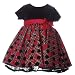 Baby Girls Clothes BLACK PLAID Christmas Dress Bonnie Jean Girl 12-24M