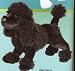 Plush Pierrer Black Poodle 16