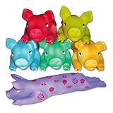 US Games Hawaiian Rubber Pigs
