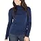 Mossimo&reg; Black: Ultrasoft Turtleneck Sweater - Night Sky Heather