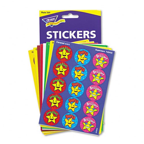 trend® stinky stickers fun favorites assorted colors 435 per pack cheap price