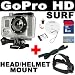 GoPro HD Surf HERO High-Definition Waterproof Digital Camera + GoPro Head Strap Mount + GoPro Vented Helmet Strap + SD 8GB Memory Card
