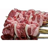 【ナンバーワン焼き鳥】 室蘭やきとり　やきとん　たれ付き 輸入生肩ロース50本　洋がらし付　※業務用