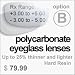 Add Polycarbonate Lenses to eyeglasses
