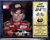 Jeff Gordon 12" x 15" Plaque with 8" x 10" Photograph and Color Nameplate