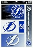 NHL Tampa Bay Lightning 11-by-17 Inch Ultra Decal Multiple Designs