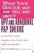 Books : What Your Doctor May Not Tell You About Hpv and Abnormal Pap Smears