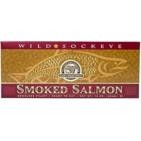 Alaska Smokehouse 16 oz. Smoked Sockeye Salmon Gift Box by Alaska Smokehouse