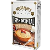 McCansns Steel Cut Irish Oatmeal - All Natural - 12 Boxes (16 oz ea)