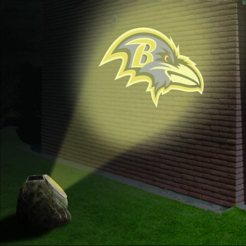 Baltimore Ravens Logo Projection Rock
