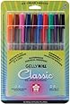 Sakura 37460 10-Piece Gelly Roll Blister Card Assorted Color Medium Point Gel Ink Pen Set