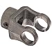 Boston Gear UJS12S Universal Joint Yoke, 2.500" A Length, 0.750" Square Bore, Cast Steel