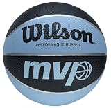 Wilson MVP Basketball Size 7  Black/Blue