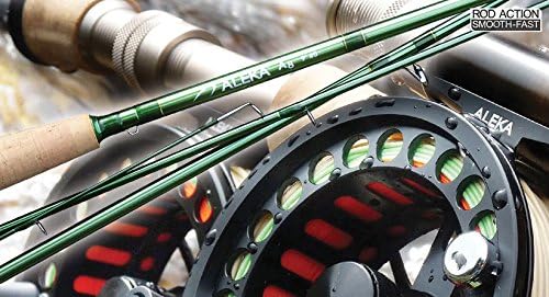 ALEKA A8 Fly Rod Combo Outfit 4WT 10'0" 4PC OUTFIT