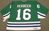 PAT VERBEEK Hartford Whalers 1989 CCM Throwback Away NHL Hockey Jersey, LARGE