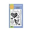 Hero Arts 4x6 Hugs and Hearts Clear Stamp Set