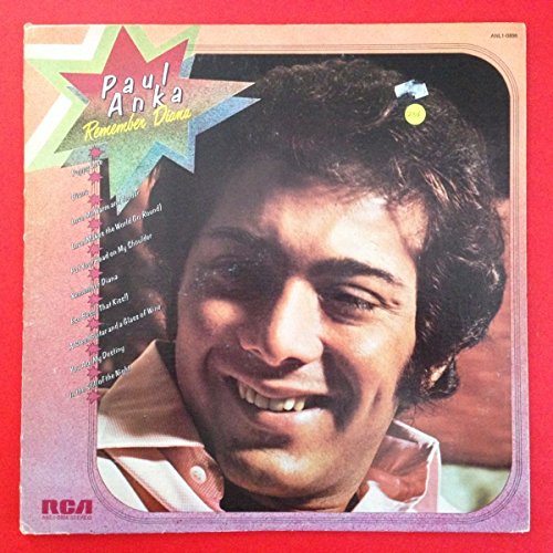 PAUL ANKA - Paul Anka Remember Diana Lp Vinyl Vg+ Cover Vg+ 1975 Rca Anl1 0896 - Zortam Music