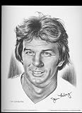 1974 Jim Lonborg Philadelphia Phillies Lithograph
