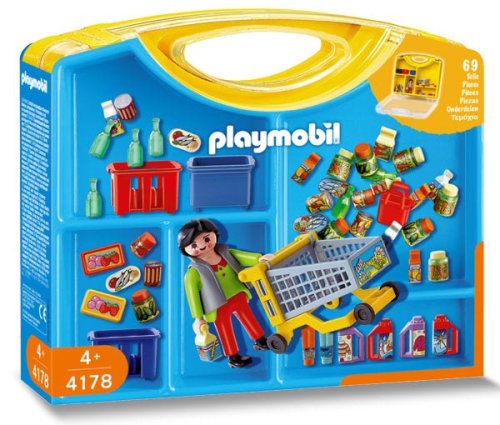 Childrens Toyshop  Toys : Playmobil - Shopper Carrying Case 4178