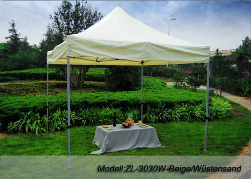 NEU Faltzelt Pavillon Zelt Marktstand3x3M3030W-Beige NEU Faltzelt Pavillon Zelt Marktstand3x3M3030W-Beige