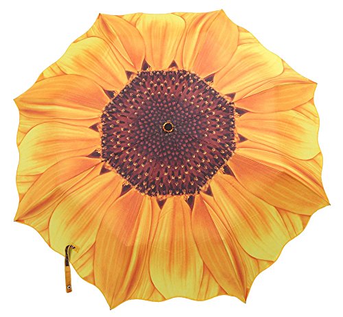 Claybox Sunflower Folding Travel Umbrella Parasol