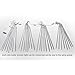 AGPtek 50cm 240 LED 8 Tube Cool white Holiday Meteor Shower Rain Lights Waterproof String for Indoor Outdoor Gardens Homes party Weddings Decor Tree