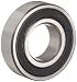 Dynaroll 6000-2RS Ball Bearing, Double Rubber Sealed, 52100 Chrome Steel, Metric, 10mm Bore, 26mm OD, 8mm Width, 8000 Maximum Rotational Speed, 22 KgF Static Load