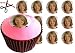12 X DIANE KEATON 38mm (1.5 Inch) PRE-CUT Cake Toppers Edible Rice Paper Cupcake Decoration 29