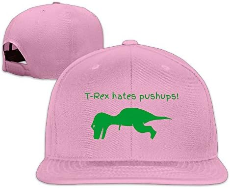 T Rex Hates Push-Ups Funny Gym Baseball Cap