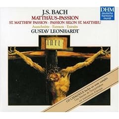 La Passion selon Saint Matthieu / extraits