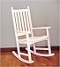 Kitchen & Housewares : Eucalyptus Rocker - White, by Achla Designs