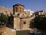 Agioi Apostolo's Church, Dating from the 14th Century, Pyrgi, Chios (Khios), Greek Islands, Greece Photographic Poster Print by David Beatty, 9x12