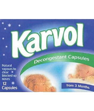 Karvol Decongestant Capsules - 10pk