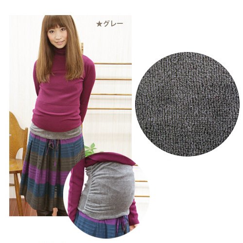 Cavecrochet ベロアサッシュベルト（腹巻）(ベリーベルト)