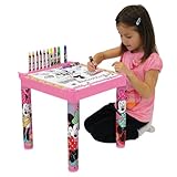 Disney Minnie Mouse Maltisch mit viel Zubehör