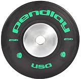 Muscle Driver Pendlay Elite Black Bumper Plates 25lb Pair - Colored Ink (Free Shipping)
