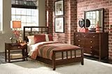 American Drew 912-32XR - Tribecca Slat Bed Bedroom Set